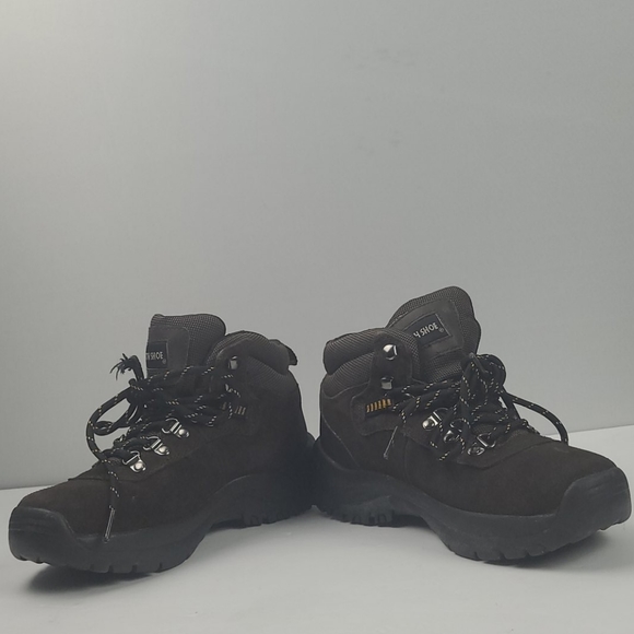 EARTH SHOE ASHLAND BROWN SUEDE SIZE 7 LACE UP BOOT - Picture 6 of 12